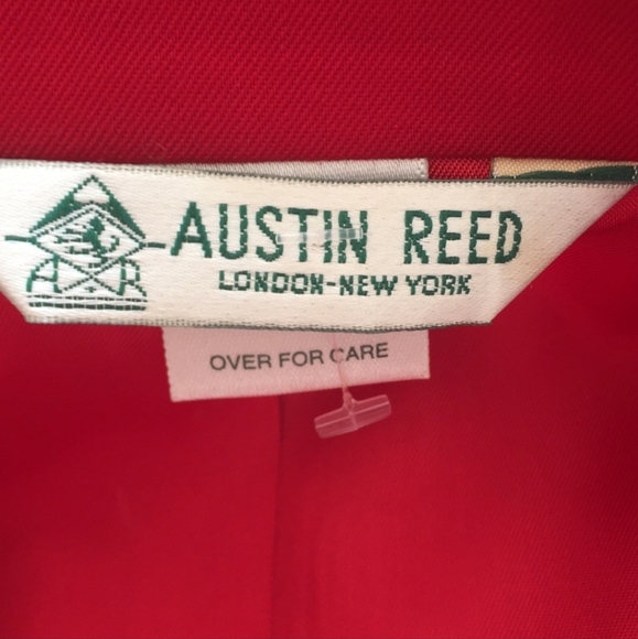 Austin Reed red double breasted blazer - Picture 4 of 6